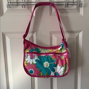 LeSportsac Vibrant Floral Shoulder Bag